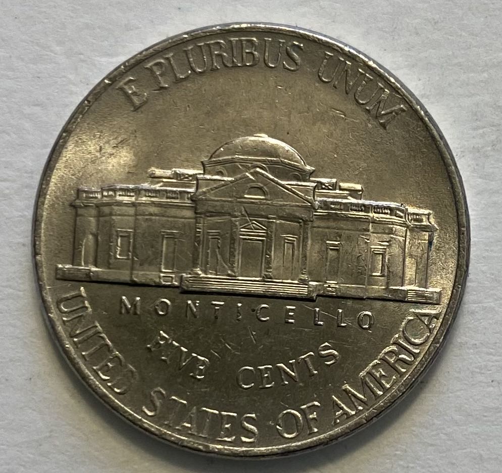 Nickel Jefferson 2001 P  coin collectible - Main Image 2