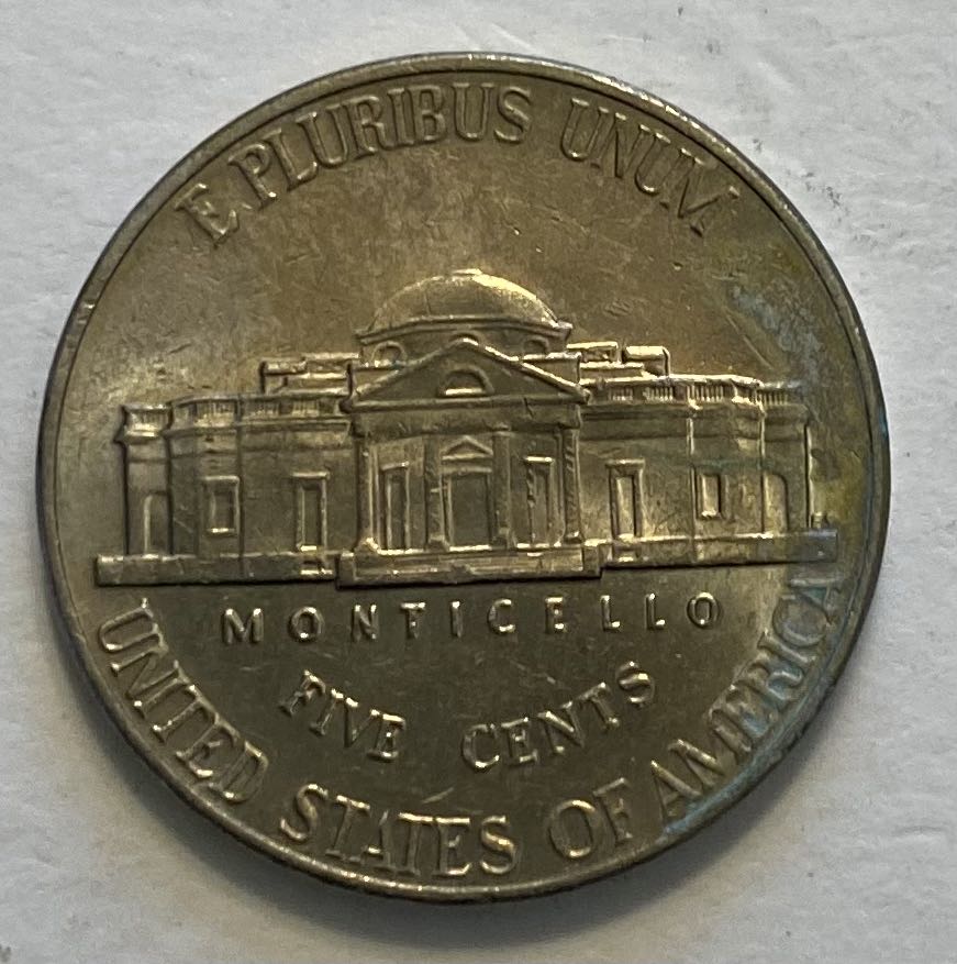 Nickel Jefferson 2007 D  coin collectible - Main Image 2