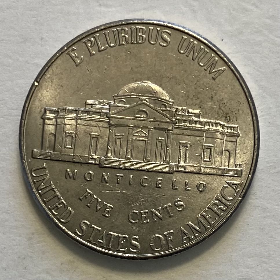 Nickel Jefferson 2009 P  coin collectible - Main Image 2