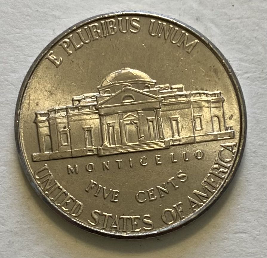 Nickel Jefferson 2015 P  coin collectible - Main Image 2