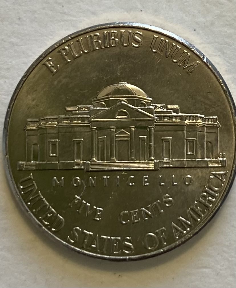 Nickel Jefferson 2010 P  coin collectible - Main Image 2
