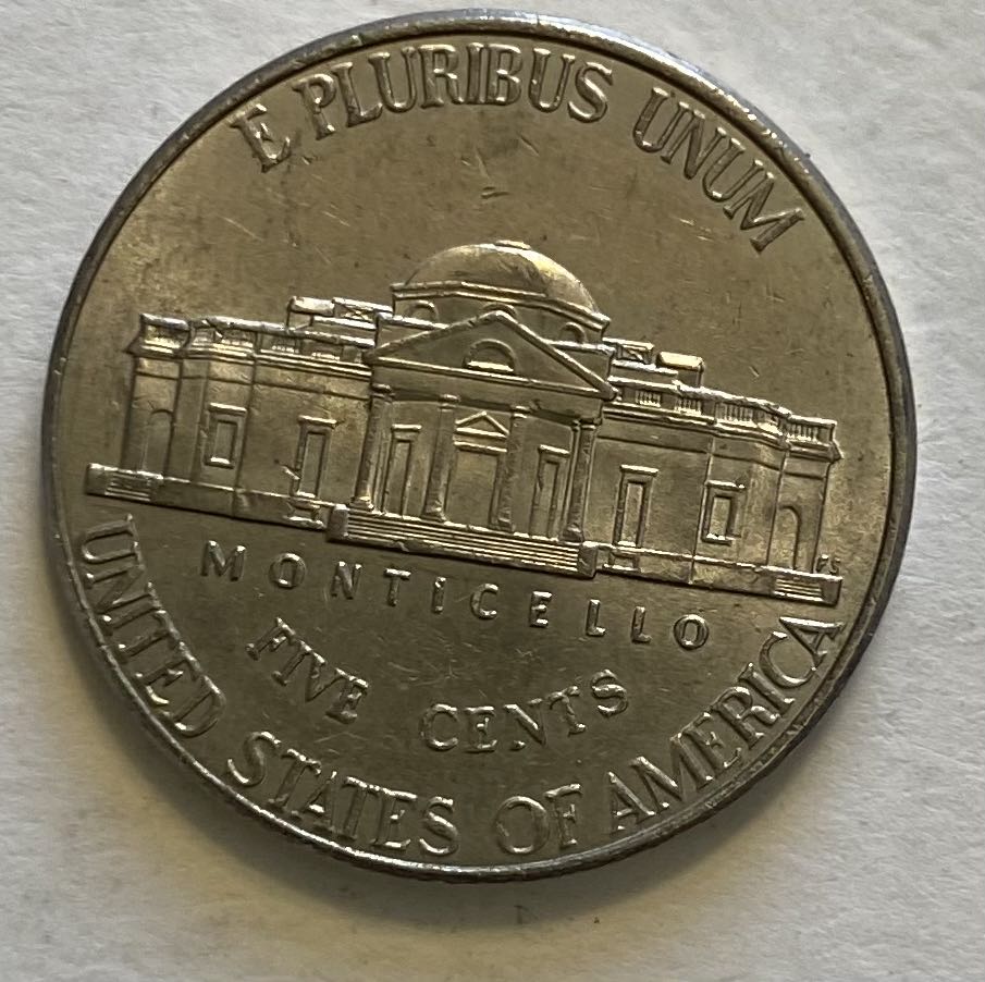 Nickel Jefferson 2014 P  coin collectible - Main Image 2