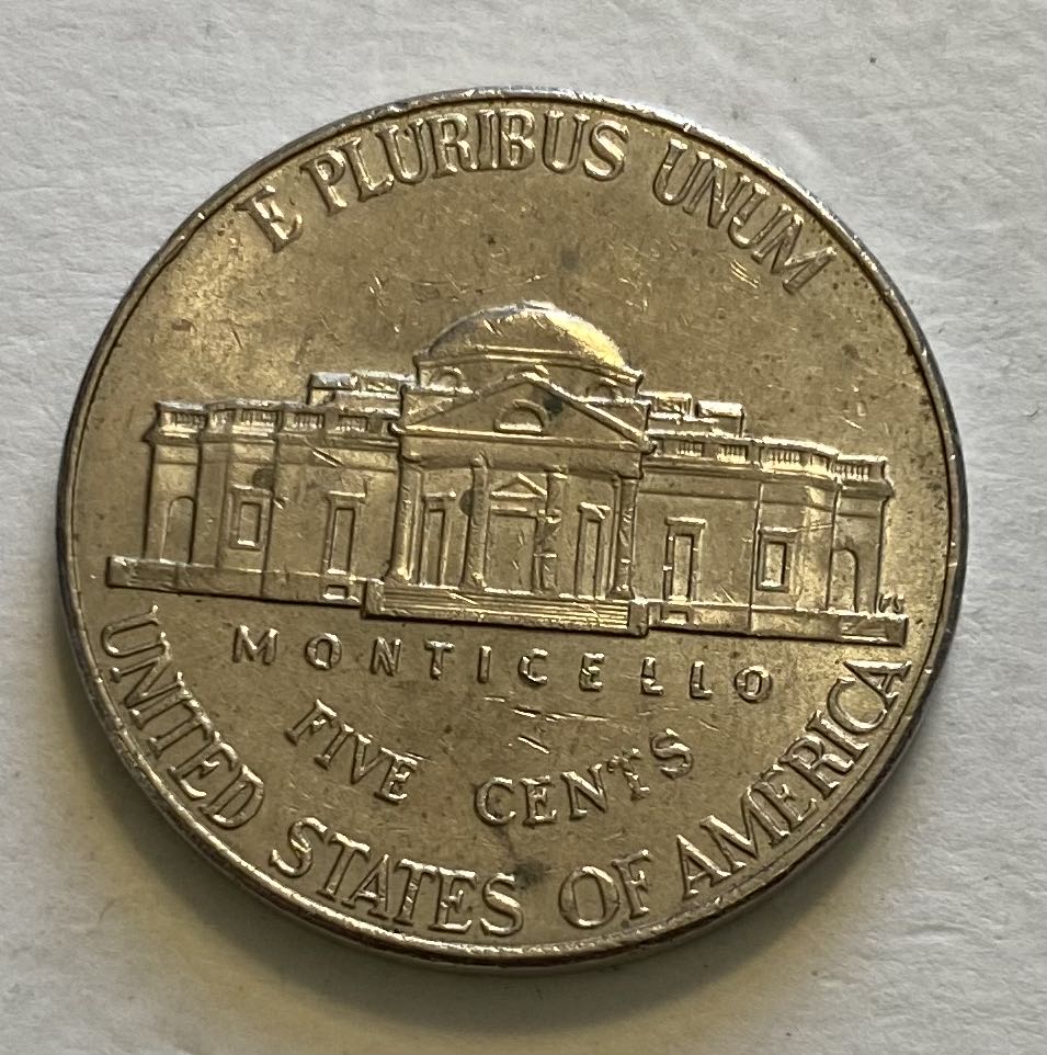 Nickel Jefferson 2011 D  coin collectible - Main Image 2