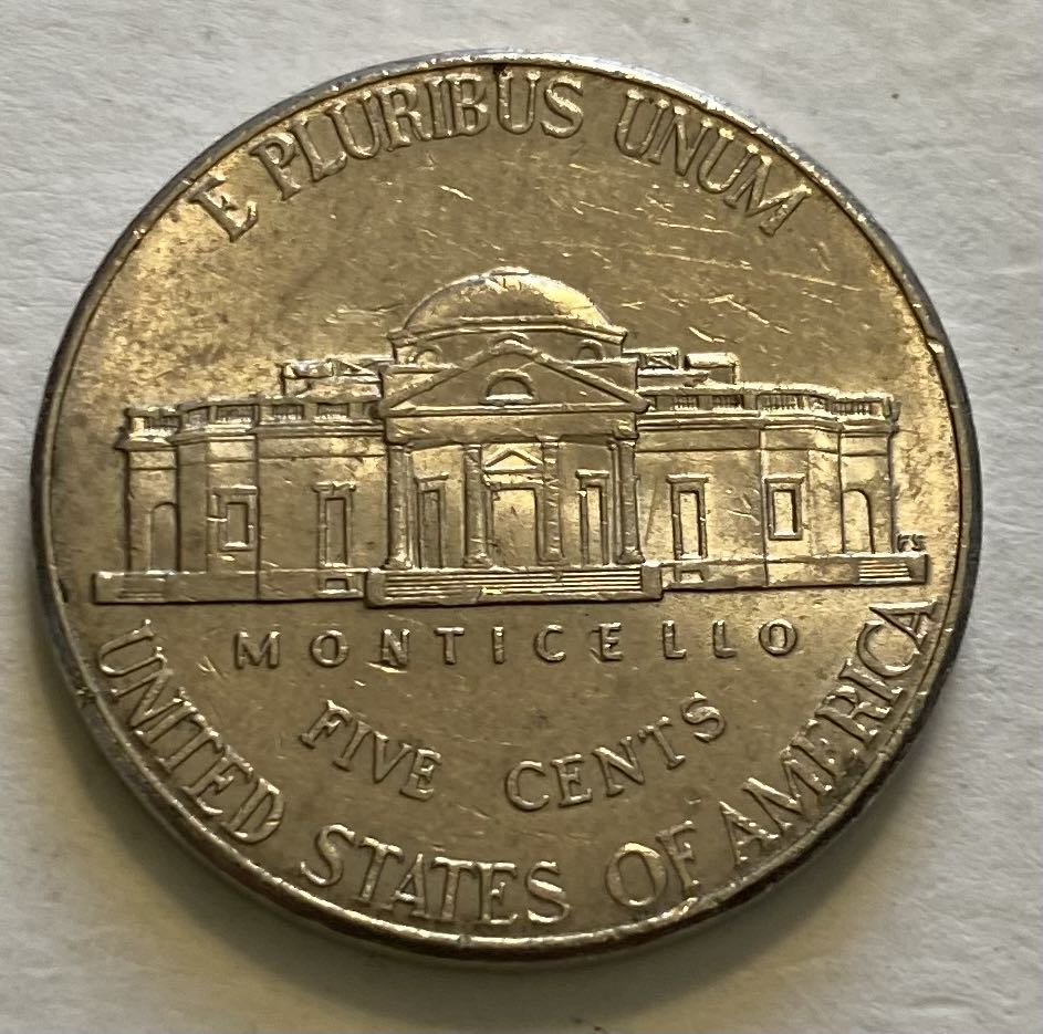 Nickel Jefferson 2012 P  coin collectible - Main Image 2