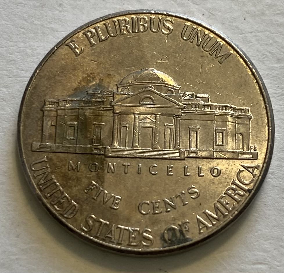Nickel Jefferson 2013 P  coin collectible - Main Image 2
