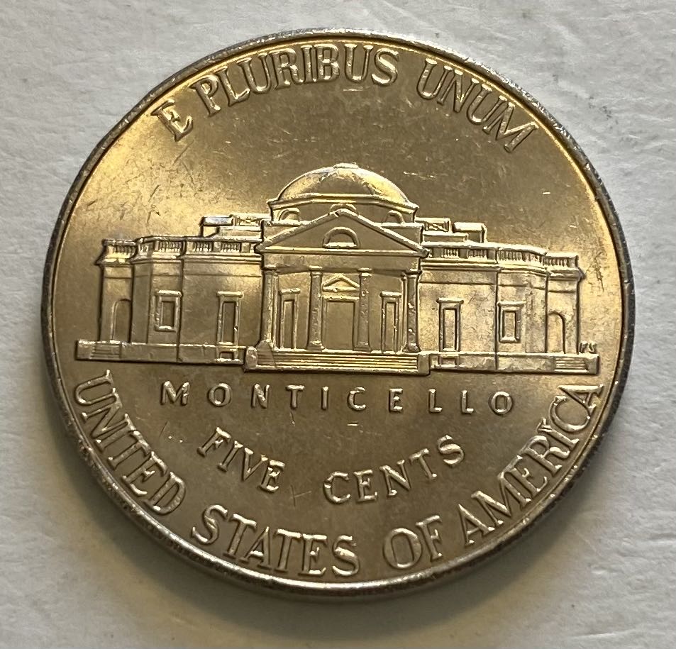 Nickel Jefferson 2018 D  coin collectible - Main Image 2