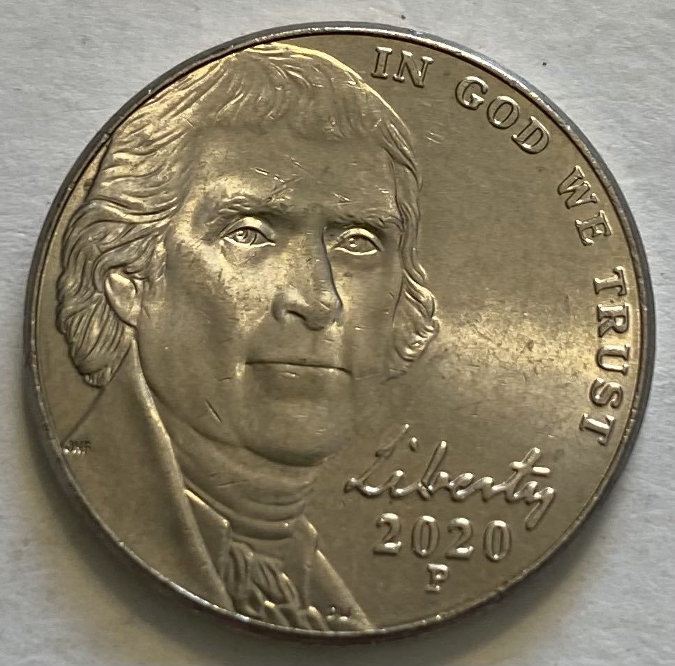 Nickel Jefferson  coin collectible - Main Image 1