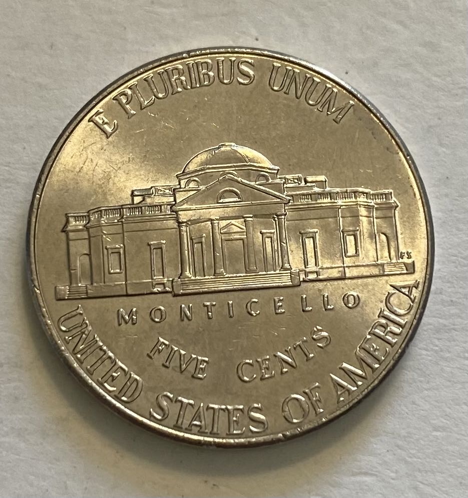 Nickel Jefferson 2020 D  coin collectible - Main Image 2