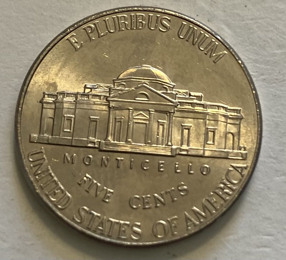 Nickel Jefferson 2021 P  coin collectible - Main Image 2