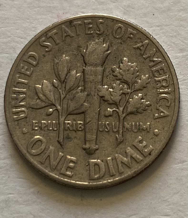Dime Roosevelt 1966  coin collectible - Main Image 2