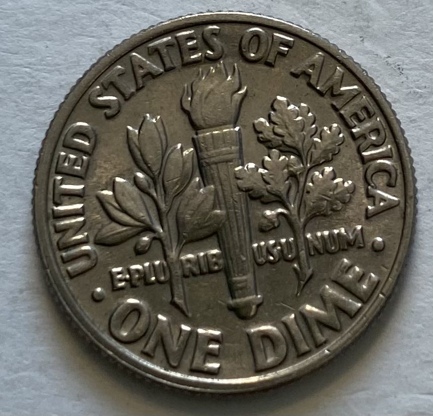 Dime Roosevelt 1984  coin collectible - Main Image 2