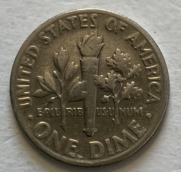 Dime Roosevelt 1972  coin collectible - Main Image 2