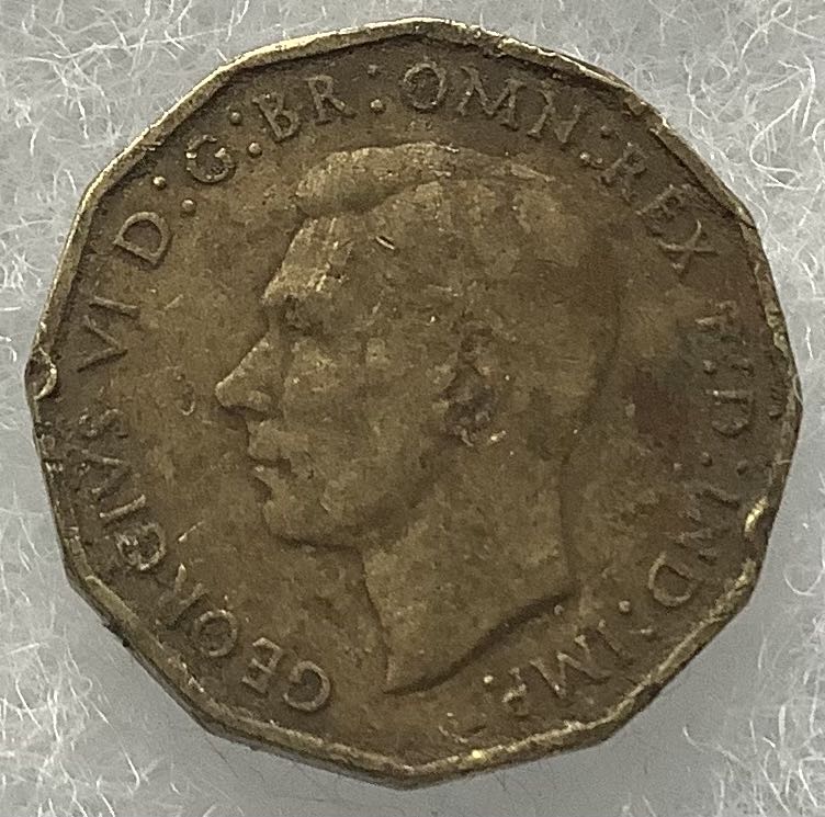 UK 3 Pence 1937  coin collectible - Main Image 2