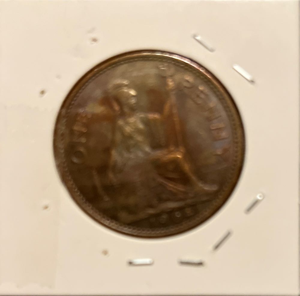 UK 1 Penny  coin collectible - Main Image 2