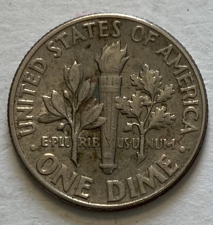 Dime Roosevelt 1969  coin collectible - Main Image 2