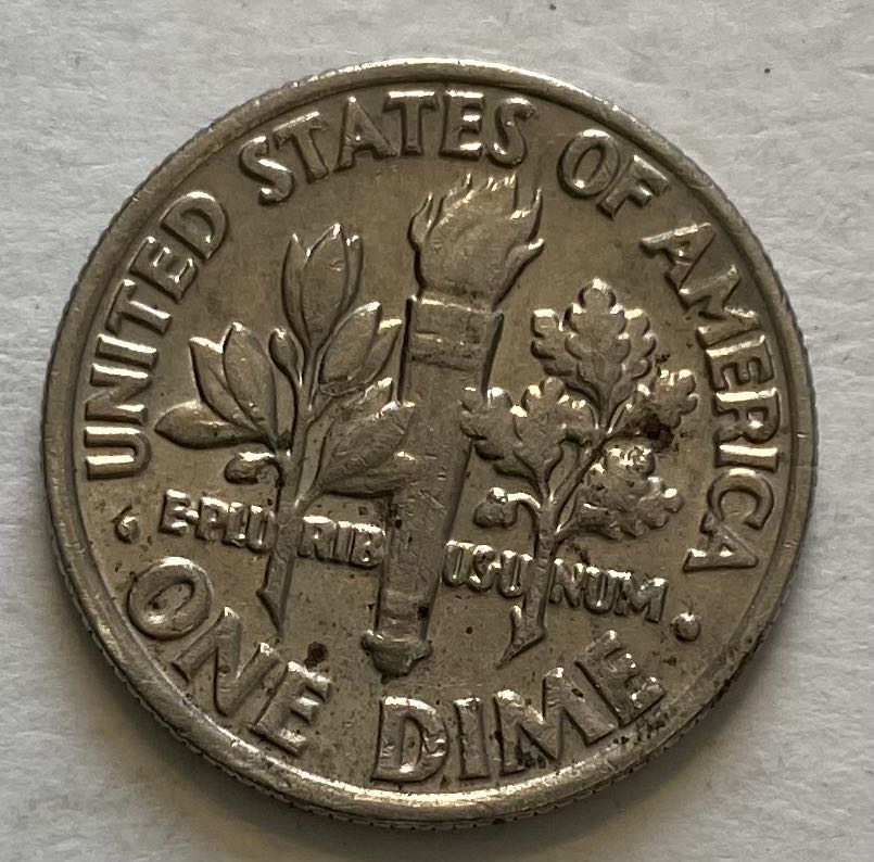 Dime Roosevelt 1982 P  coin collectible - Main Image 2