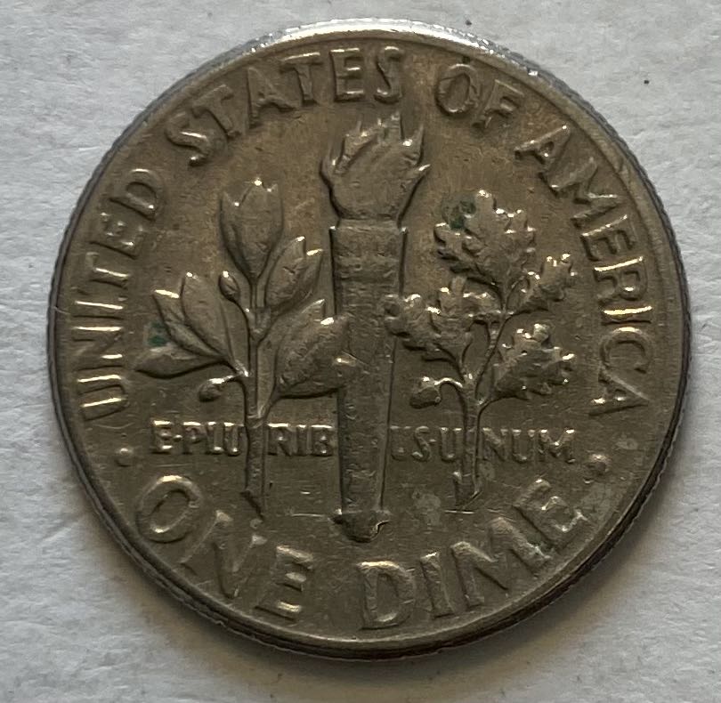 Dime Roosevelt 1976 D  coin collectible - Main Image 2
