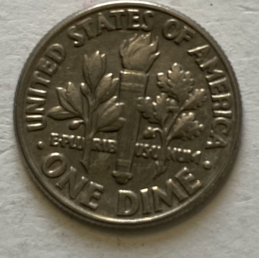 Dime Roosevelt 1981 D  coin collectible - Main Image 2
