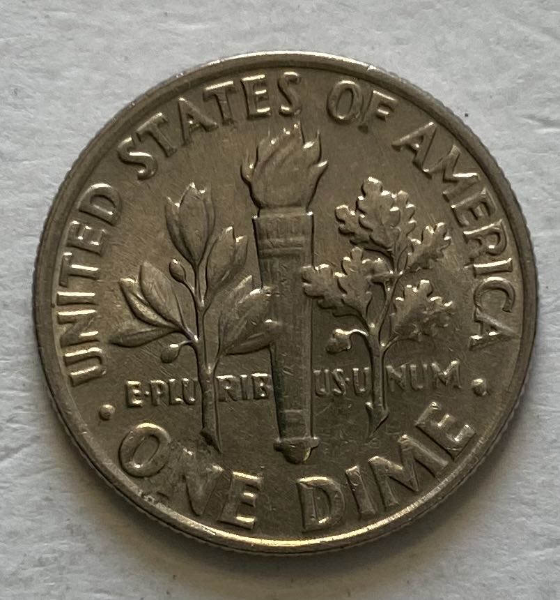 Dime Roosevelt 1977  coin collectible - Main Image 2