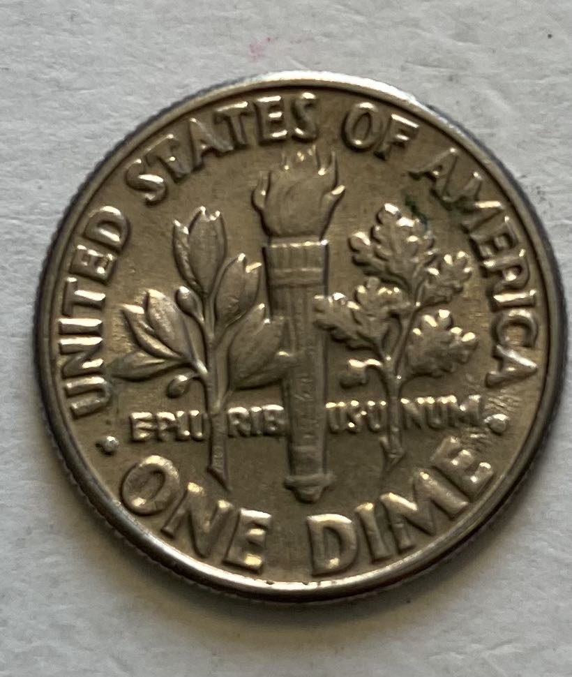 Dime Roosevelt 1983 D  coin collectible - Main Image 2