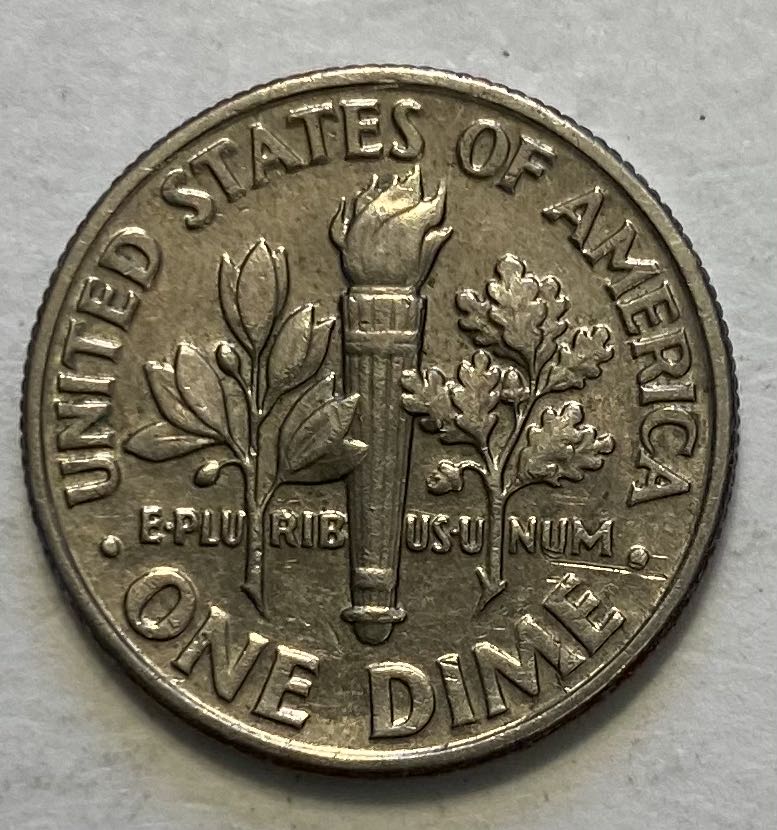 Dime Roosevelt 1989 D  coin collectible - Main Image 2