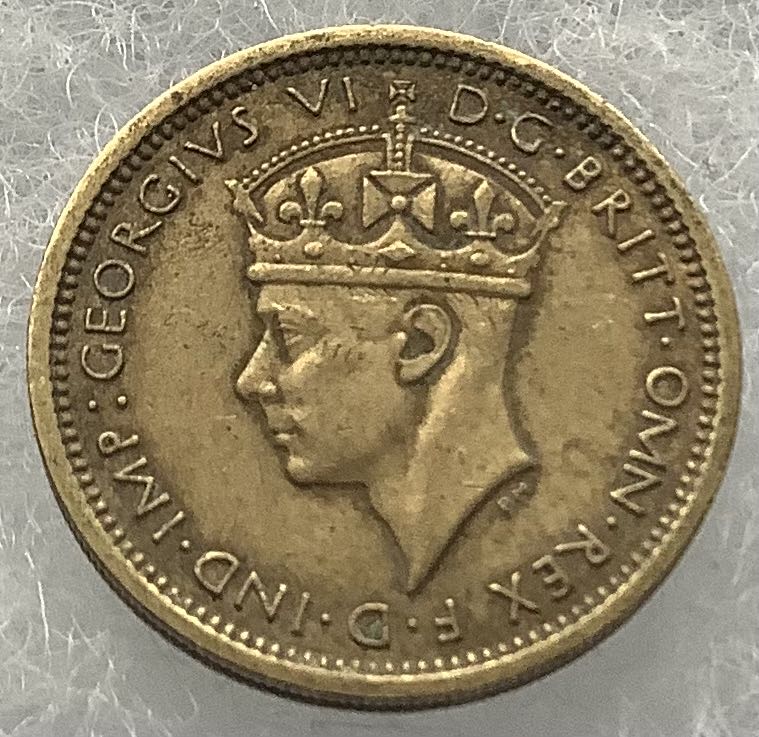 British West Africa 6 Pence 1938  coin collectible - Main Image 2