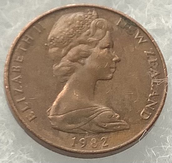 New Zealand 2 Cents 1982  coin collectible - Main Image 2