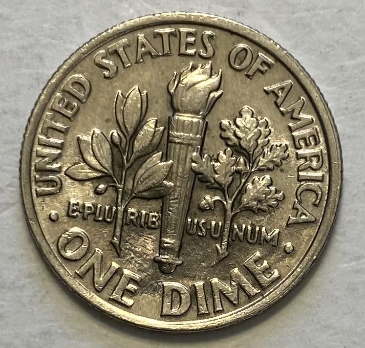 Dime Roosevelt 1989 P  coin collectible - Main Image 2