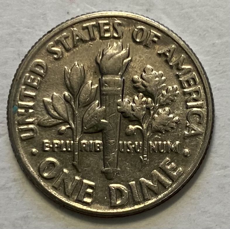 Dime Roosevelt 1990 P  coin collectible - Main Image 2