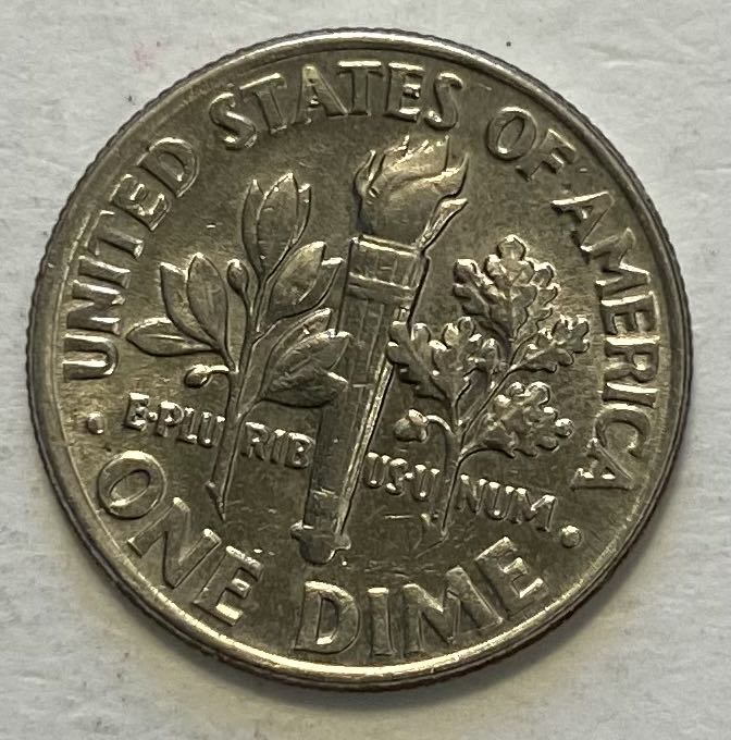 Dime Roosevelt 1986 D  coin collectible - Main Image 2