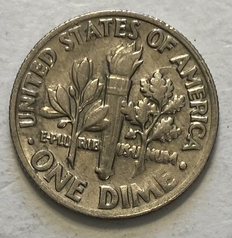 Dime Roosevelt 1985 D  coin collectible - Main Image 2