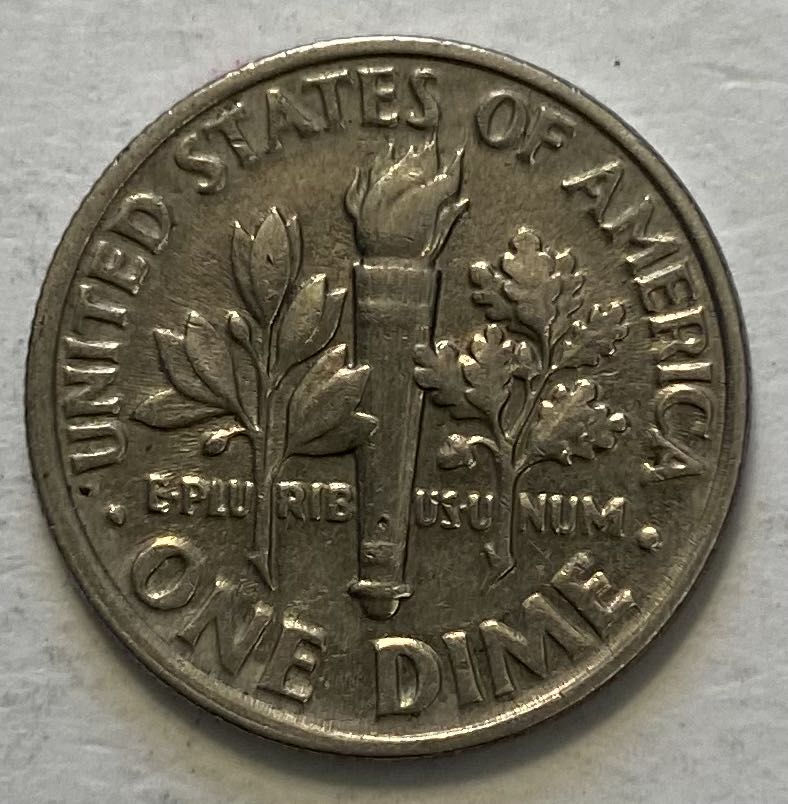 Dime Roosevelt 1988 P  coin collectible - Main Image 2