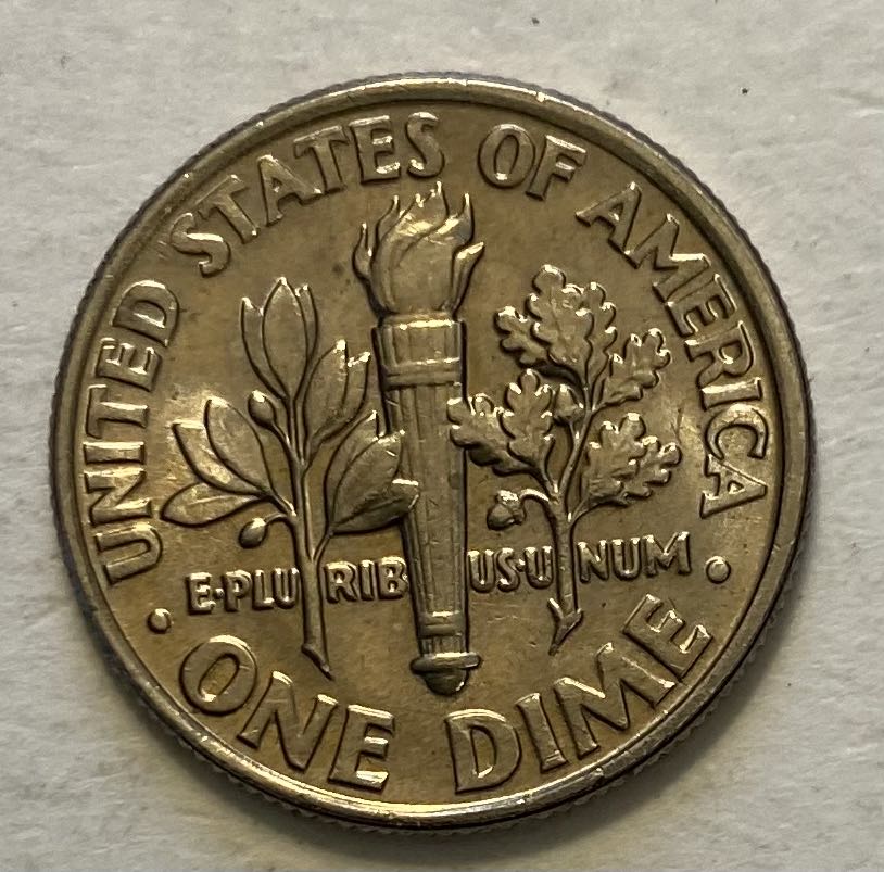 Dime Roosevelt 1992 P  coin collectible - Main Image 2