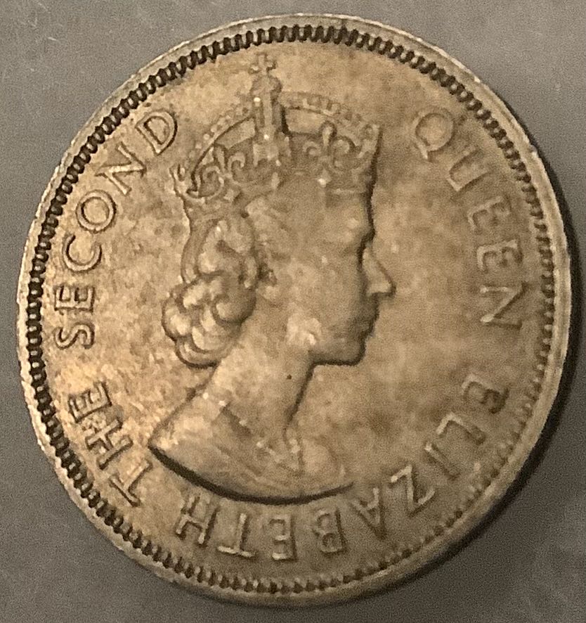Hong Kong 50 Cents 1968  coin collectible - Main Image 2