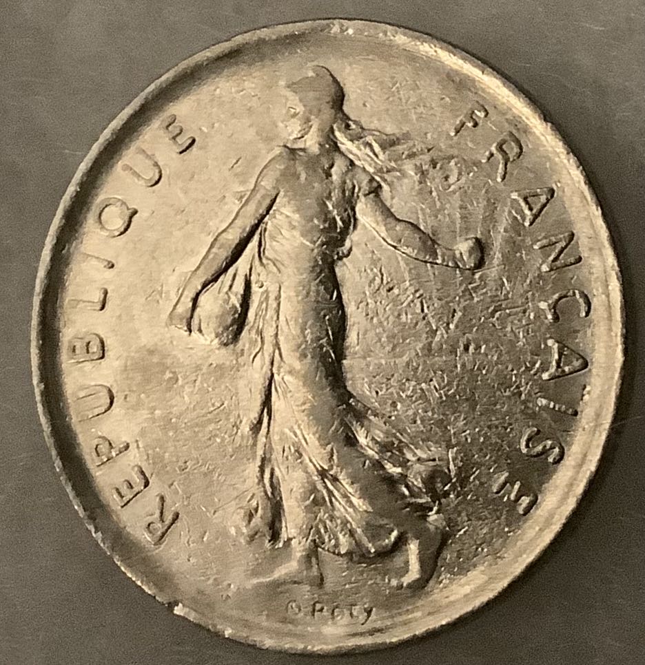 France 5 Francs 1971  coin collectible - Main Image 2