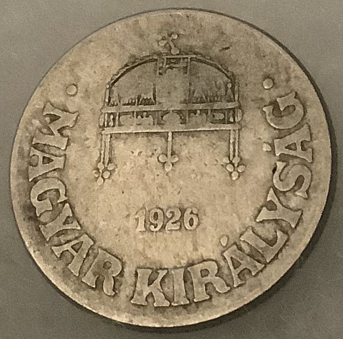 Hungary 50 Filler 1926  coin collectible - Main Image 2