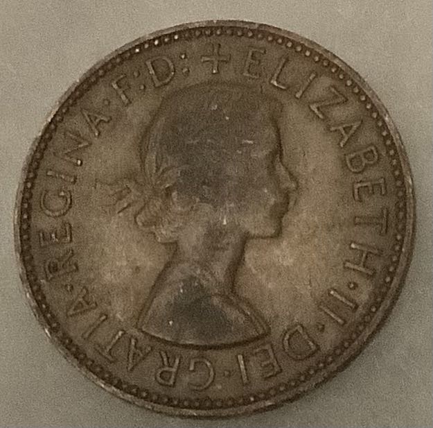 UK 1/2 Penny 1964  coin collectible - Main Image 2