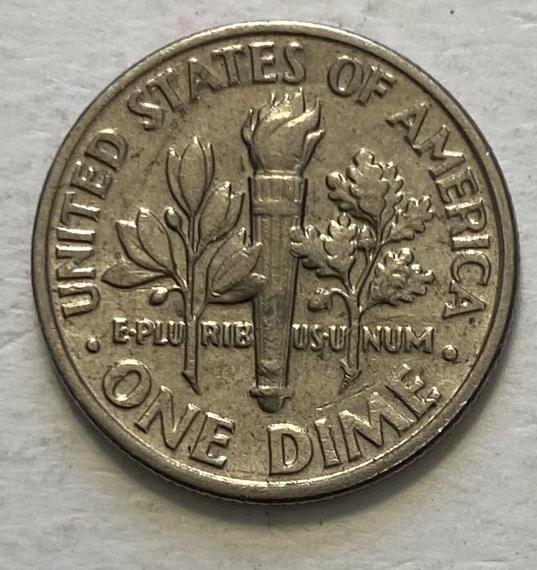 Dime Roosevelt 1987 D  coin collectible - Main Image 2
