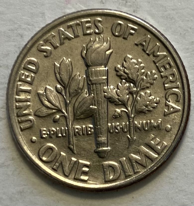 Dime Roosevelt 1992 D  coin collectible - Main Image 2