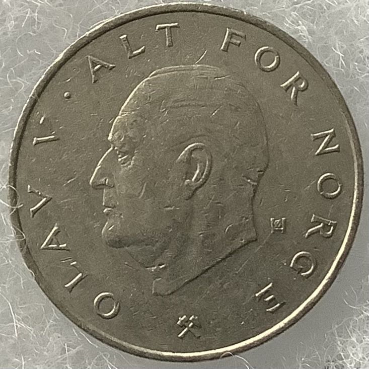 Norway 1 Krone 1991  coin collectible - Main Image 2