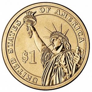 Dollar James Madison  coin collectible - Main Image 2