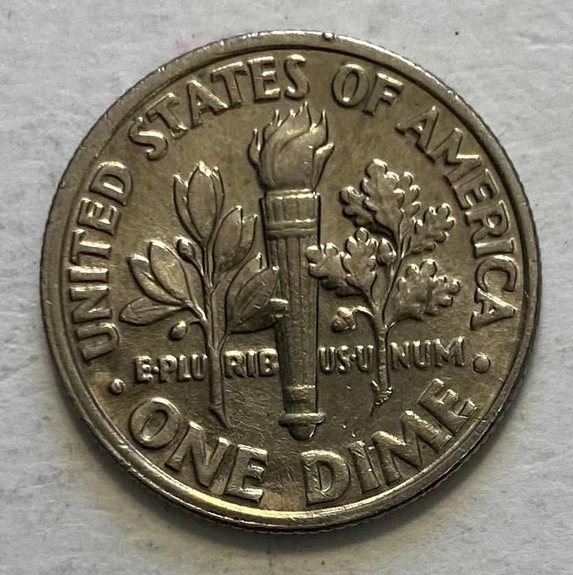 Dime Roosevelt 1995 P  coin collectible - Main Image 2