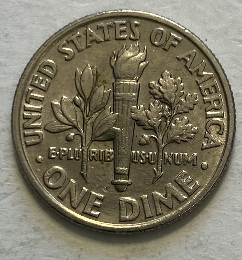 Dime Roosevelt  coin collectible - Main Image 2