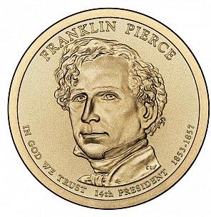 President Franklin Pierce  coin collectible - Main Image 1