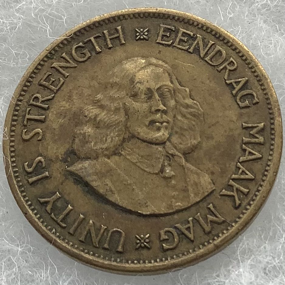 South Africa 1 Cent 1963  coin collectible - Main Image 2