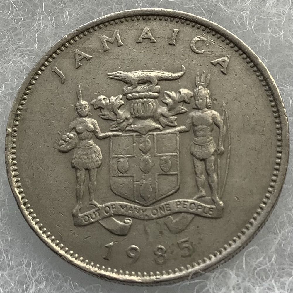Jamaica 20 Cents 1985  coin collectible - Main Image 2