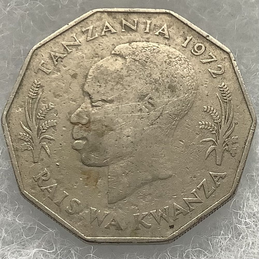 Tanzania 5 Tano 1972  coin collectible - Main Image 2
