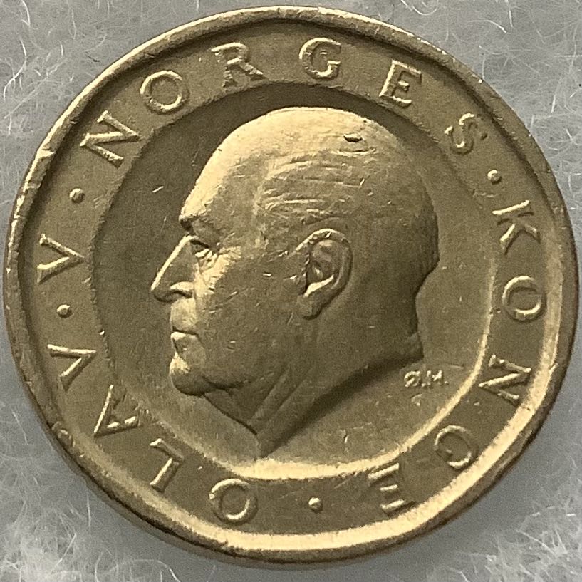  Norway 10 Kroner 1989  coin collectible - Main Image 2