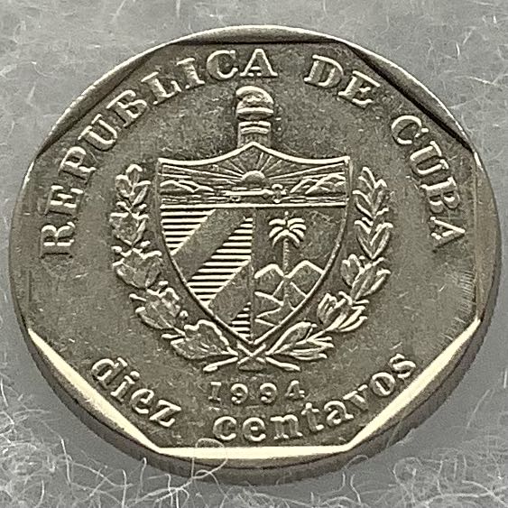 Cuba 10 Centavos 1994  coin collectible - Main Image 2