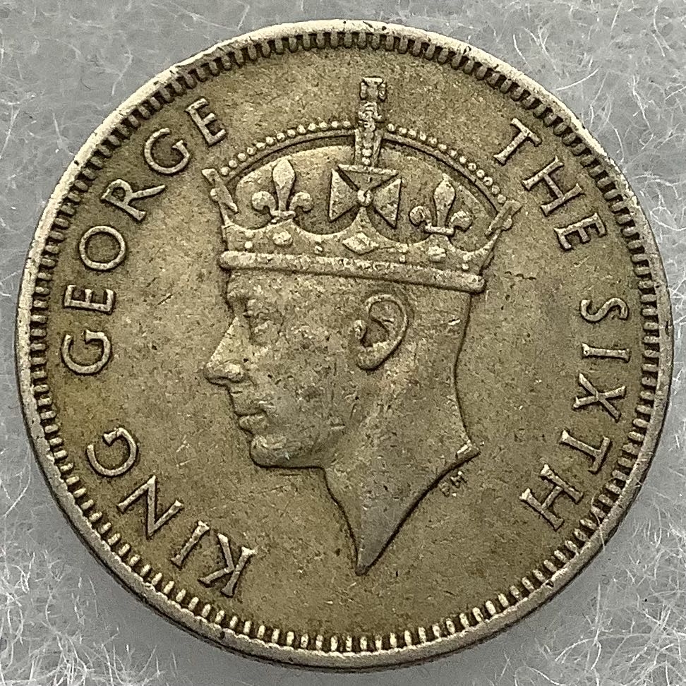 Malaya 20 Cents 1948  coin collectible - Main Image 2